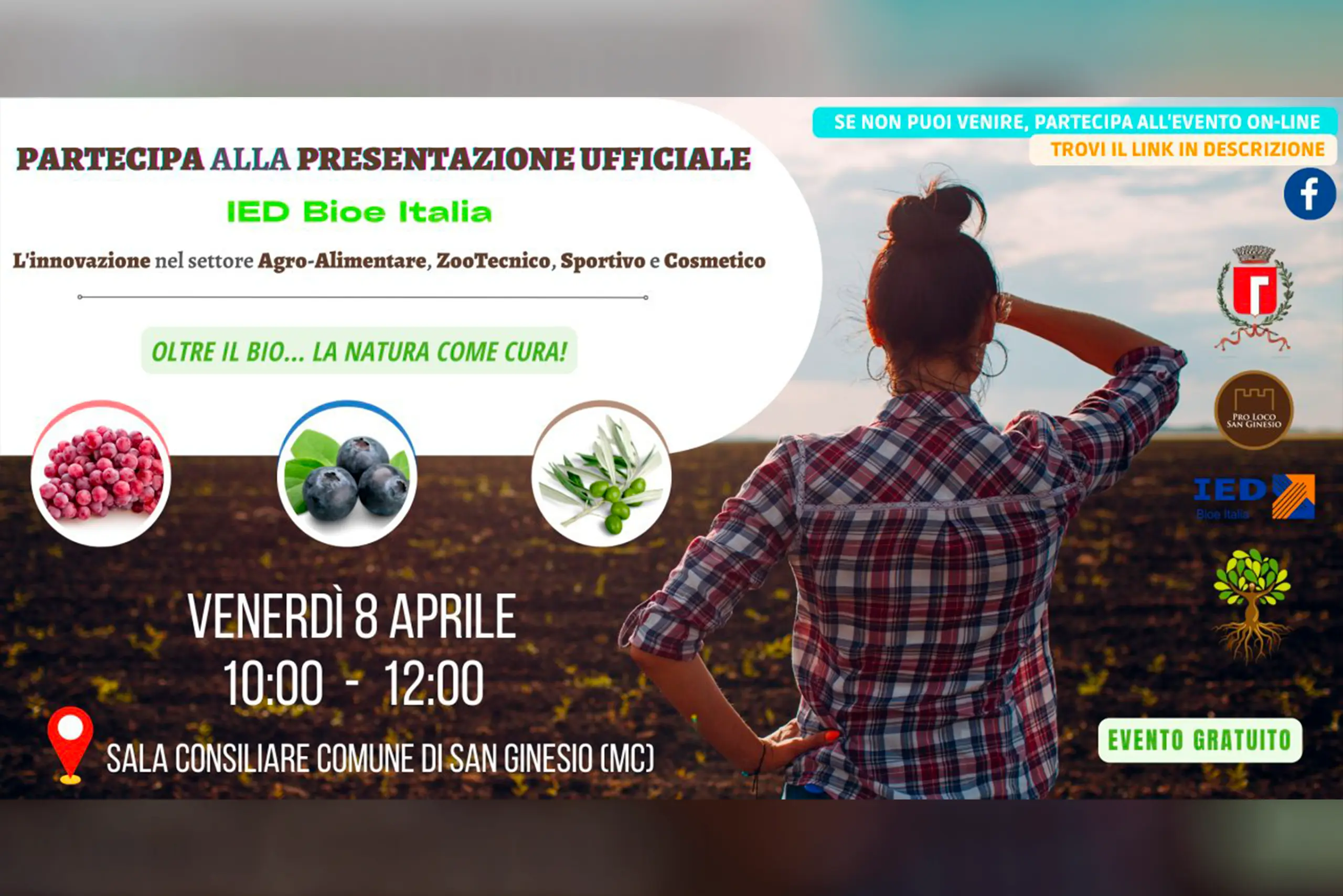 Presentazione IED BIOE ITALIA a San Ginesio