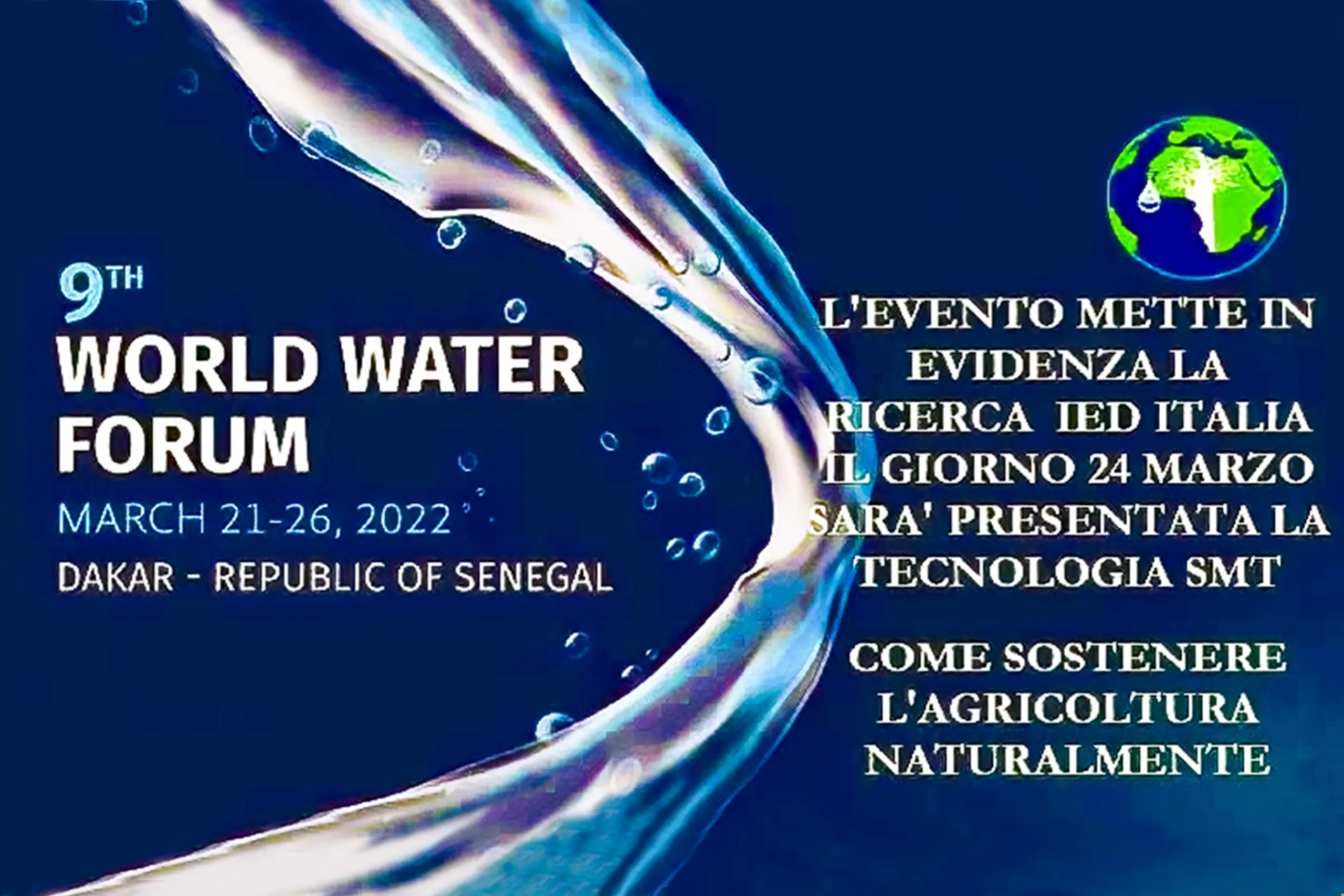 9th World Water Forum e presentazione S.M.T.©